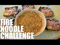 5 PACKS OF KOREAN FIRE NOODLE CHALLENGE