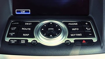 2013 Infiniti FX - Hazard Warning Flasher Switch