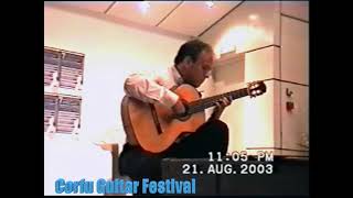 Roland Dyens, Saudad No 3, Adam Holzman, Guitar-Corfu Guitar Congress Festival, 2003