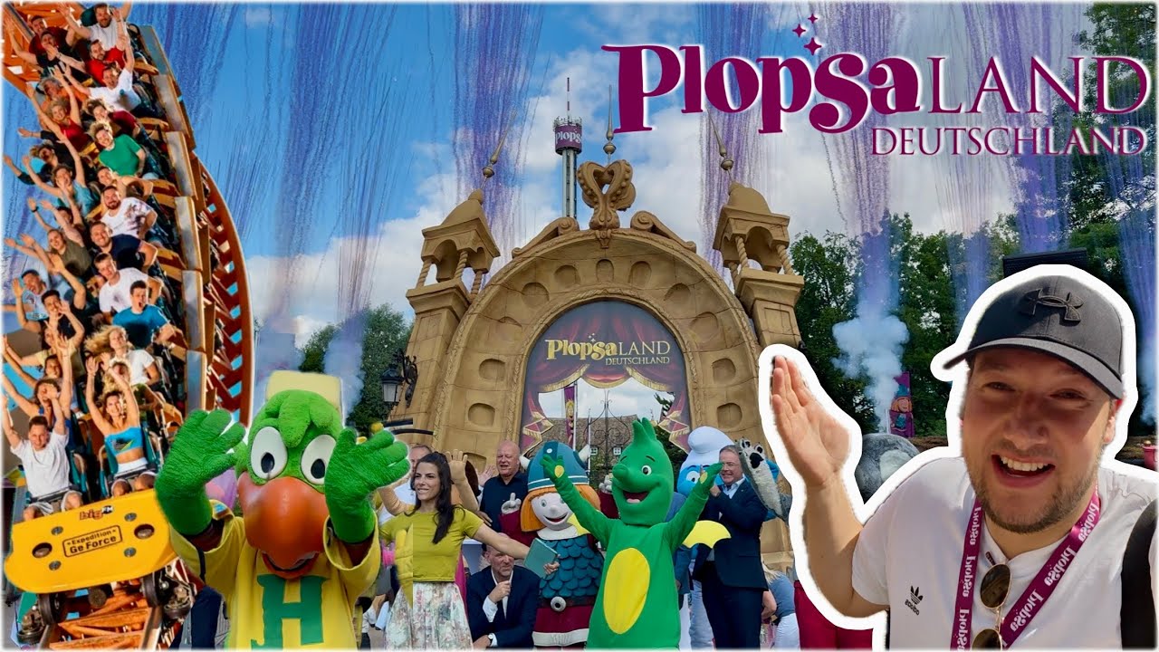 Goodbye HOLIDAY PARK - Hallo PLOPSALAND DEUTSCHLAND! Das GRAND OPENING des "neuen" FREIZEITPARKS