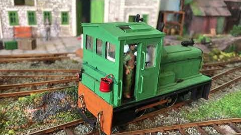 Narrow gauge O-16.5 model railway layout