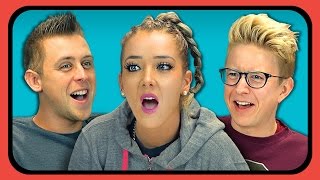 YOUTUBERS REACT TO JIMMY FALLON (The Tonight Show)