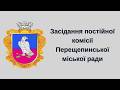 Засідання постійної комісії Перещепинської міської ради VIII скликання 04 03 2026