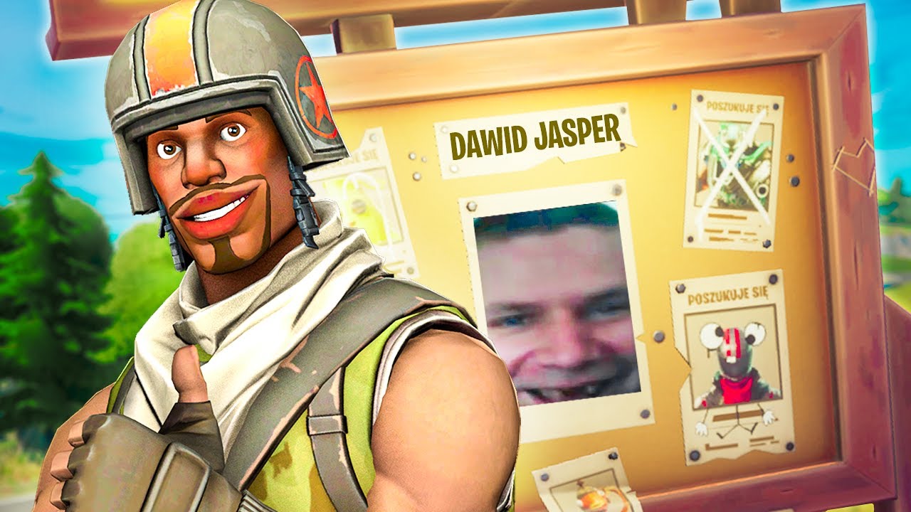 DAWID JASPER GRA w FORTNITE! XDD