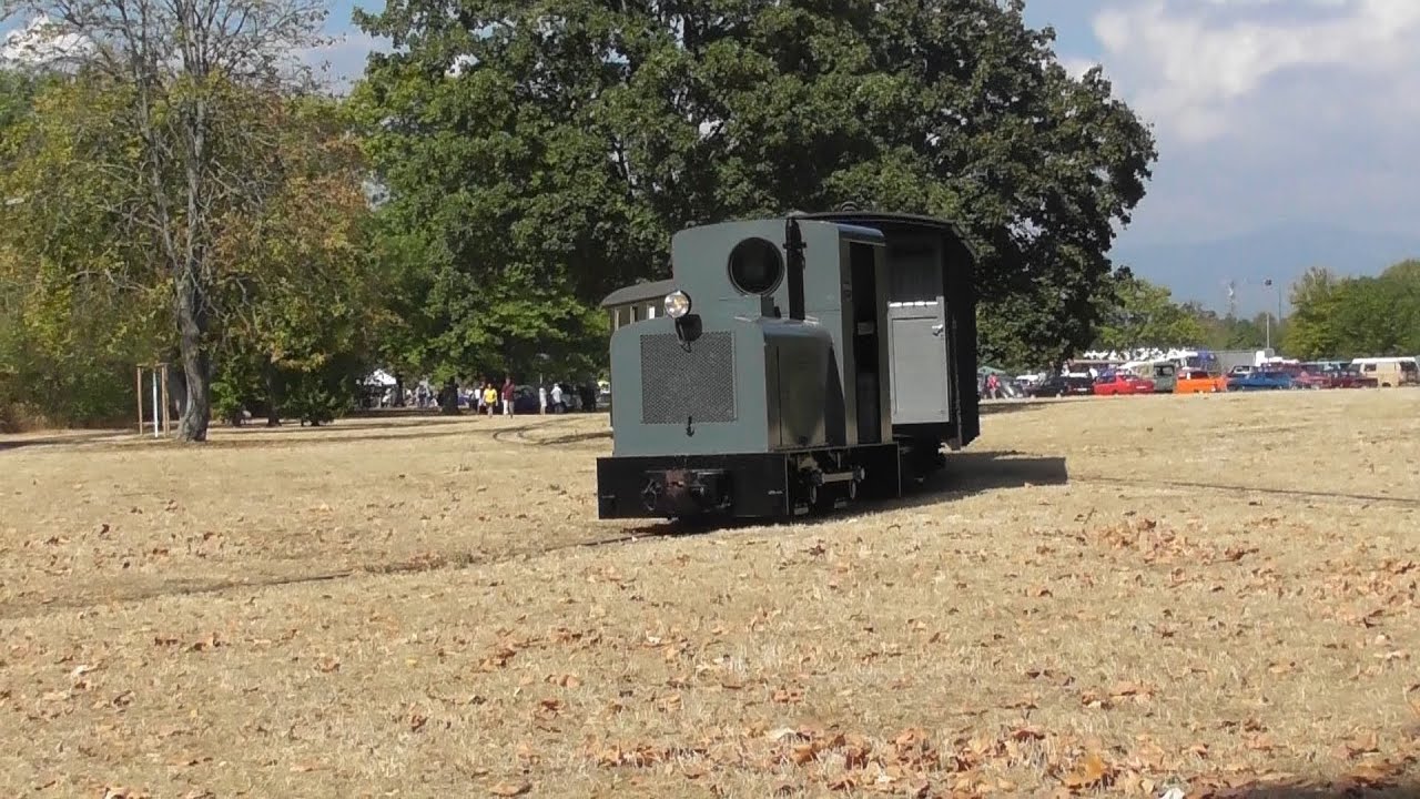 V22 Deutz OMZ 122 von 1936 im Frankfurter Feldbahnmuseum im Einsatz