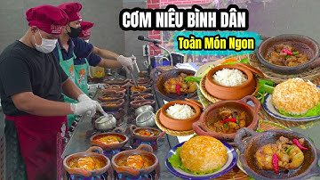 Quán Cơm Niêu Bình Dân Toàn Món Ngon Mới Mở Bán Đã Cực Đông Khách ở Sài Gòn