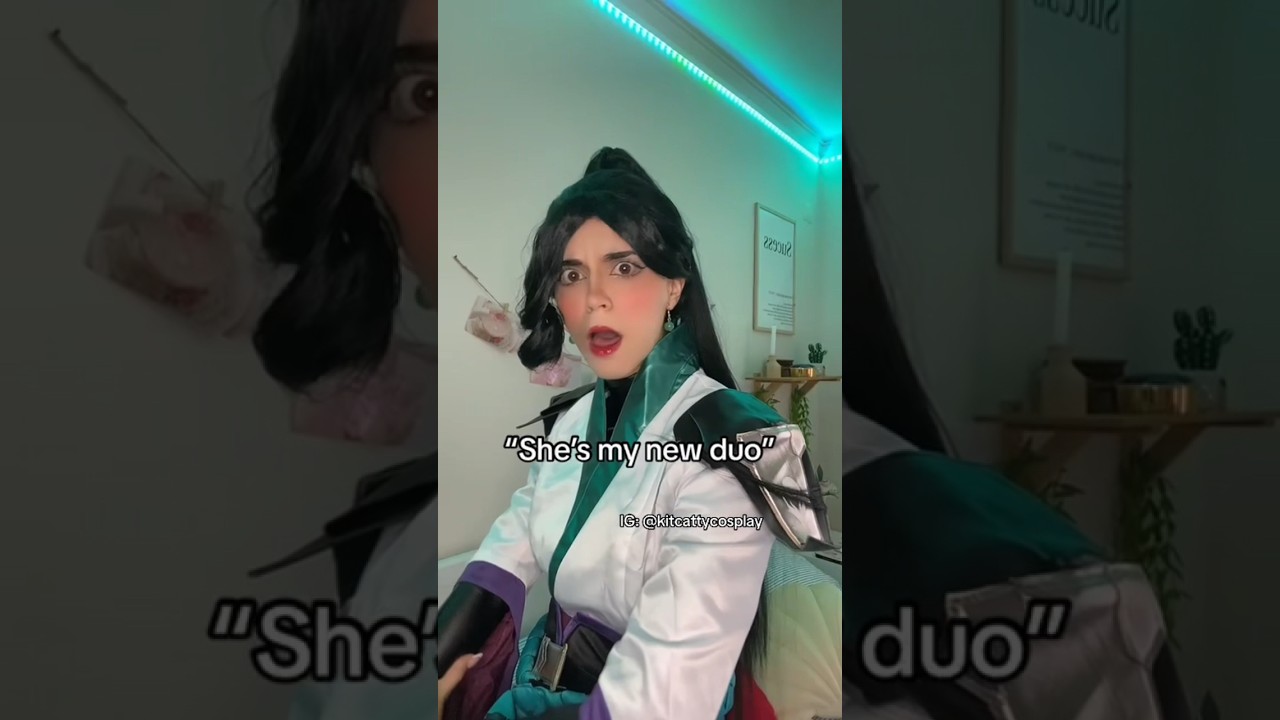 OH HELL NAH #cosplay #gamer #gaming #gamergirl #valorant #cosplayer #valorantshorts #sage #shorts