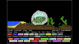 Nuclear Test - Sandboxels Browser Game