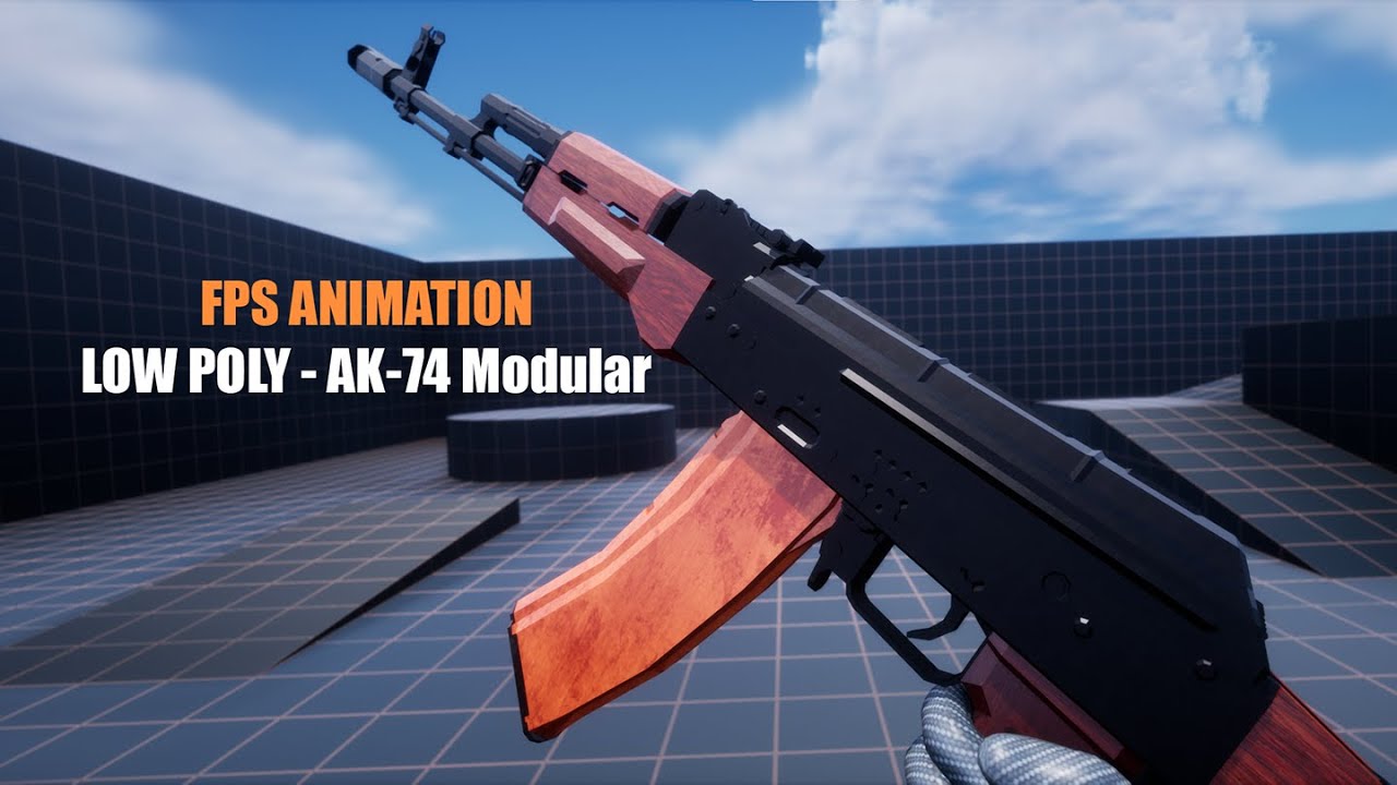 Unreal Engine | FPS Animations - AK-74 Modular - YouTube