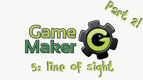 Game Maker 8.1 tutorial 5 - Line of sight - Part 2