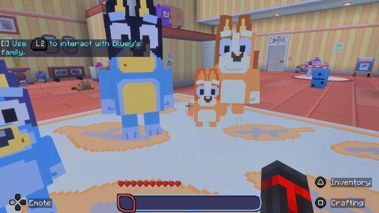 Minecraft New Blueys House Add on Mod 