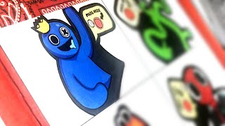 DRAWING RAINBOW FRIENDS IN POPPY PLAY TIME POSTERS screenshot 3