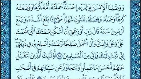 الشيخ ماهر المعيقلي _ ( سورة الاحقاف   ) _ كاملة بصوت رائع