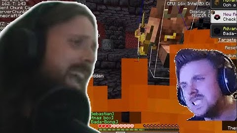Forsen Loses it after Dying to Ghast and Gravity