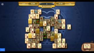 Mahjong - Daily Challenge Hard Level - Golden Tiles game. screenshot 1