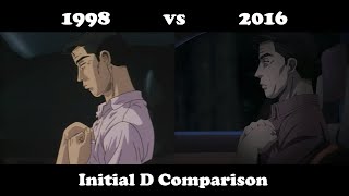 Initial D Comparison (1998 vs 2016)