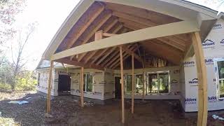 Part #4 - Building Our Own Home - More Wood, Shingles, & Windows