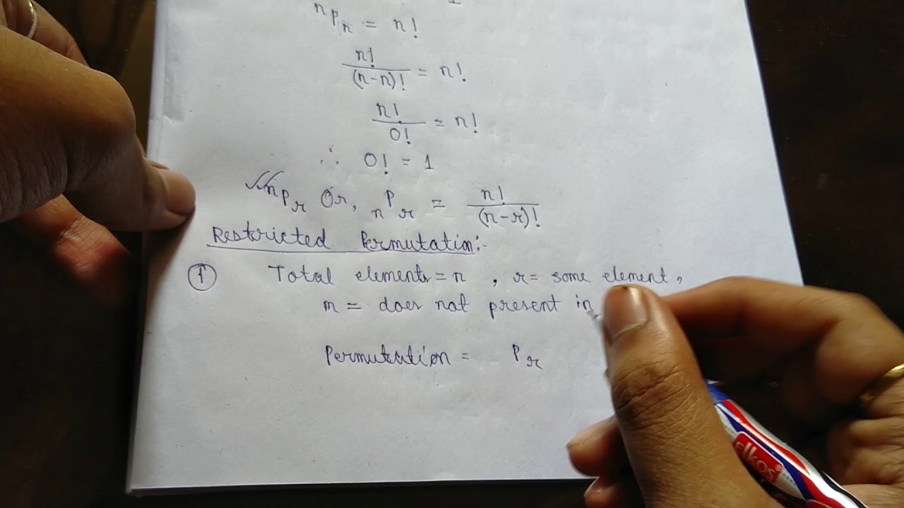 PERMUTATION AND COMBINATION (PART-1)||S.N.DEY||CLASS 11 MATH(Shortcut Trick)
