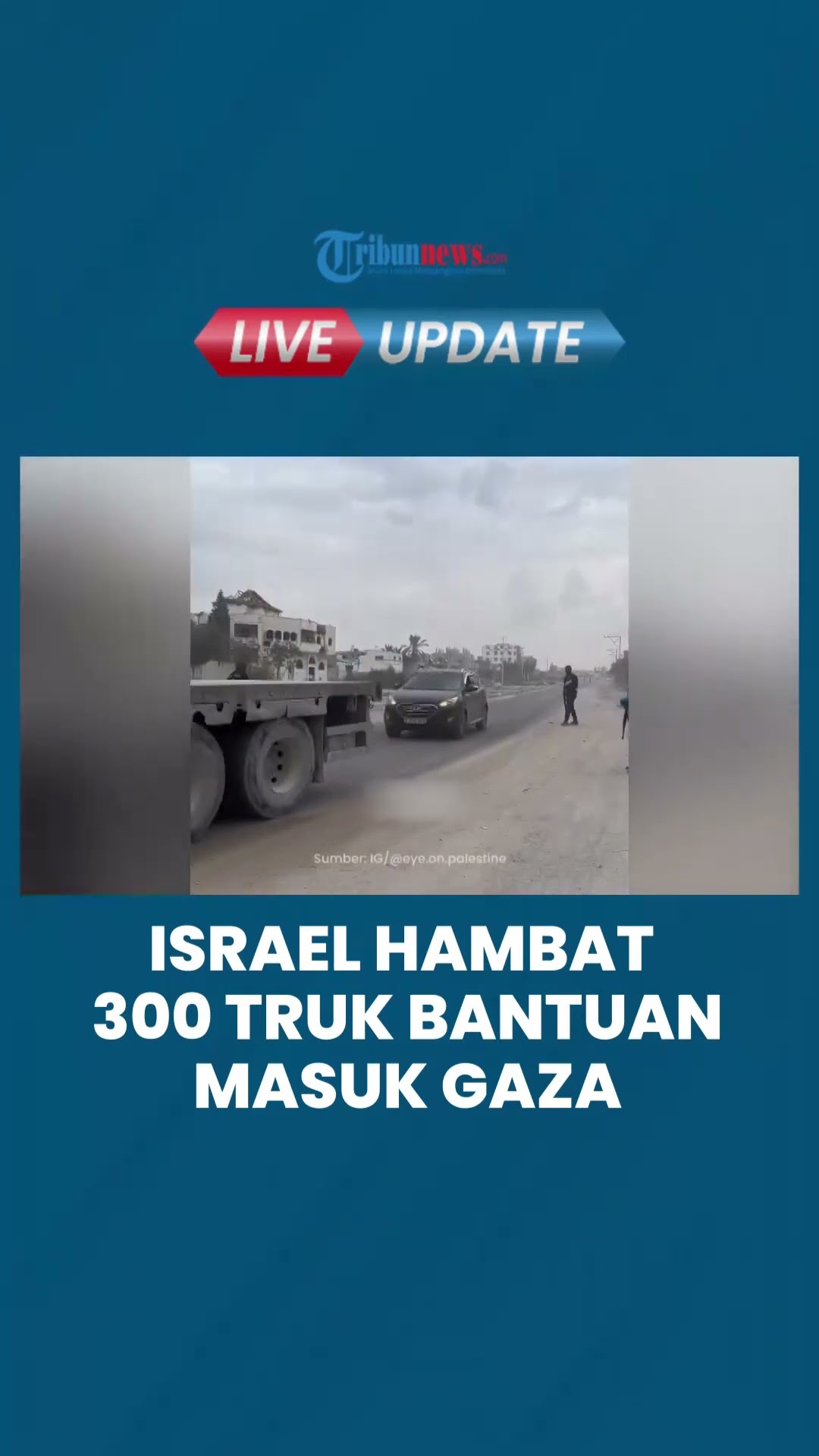Hanya 861 dari 1.200 Truk Bantuan yang Bisa Masuk Gaza Utara, Israel Dituding Menghambat
