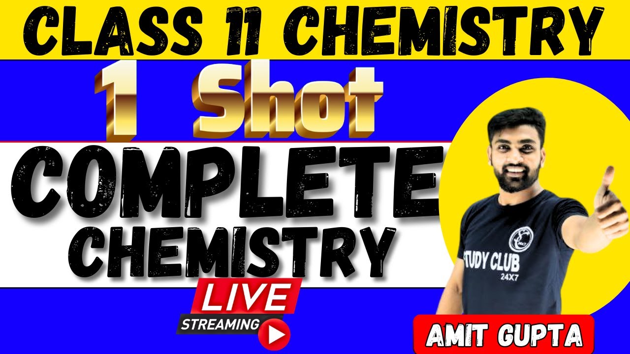 Complete Chemistry in One Shot Class 11 | Important Questions Of ...