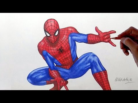 spider-man---how-to-draw-spider-man---step-by-step-drawing-|