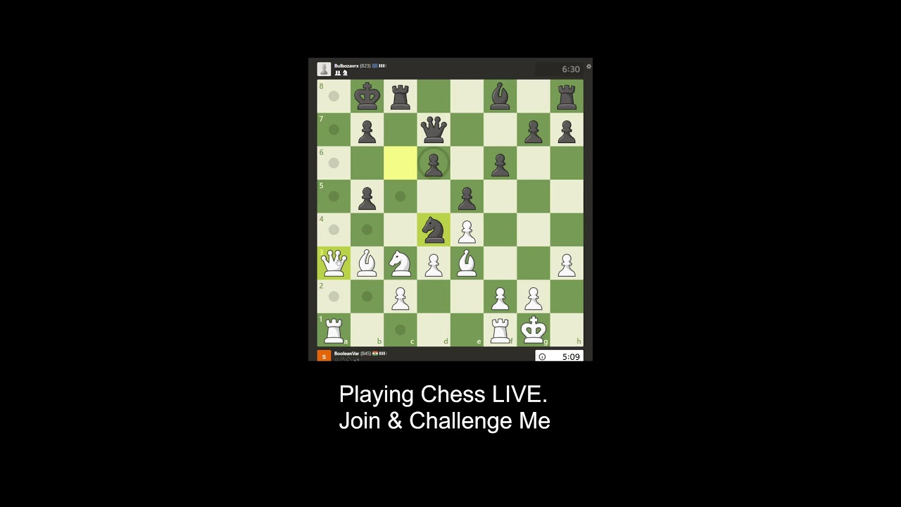Playing Chess LIVE | Join & Challenge Me