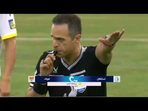 خلاصه بازی استقلال 0 فولاد خوزستان 1