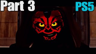 LEGO Star Wars: The Skywalker Saga (PS5) Walkthrough/Playthrough Part 3 (The Phantom Mence)