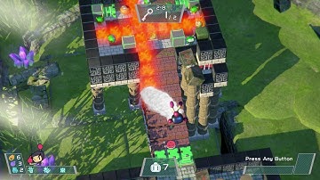 Super Bomberman R - Planet Timbertree 2-8 Dastardly Bomber Intro