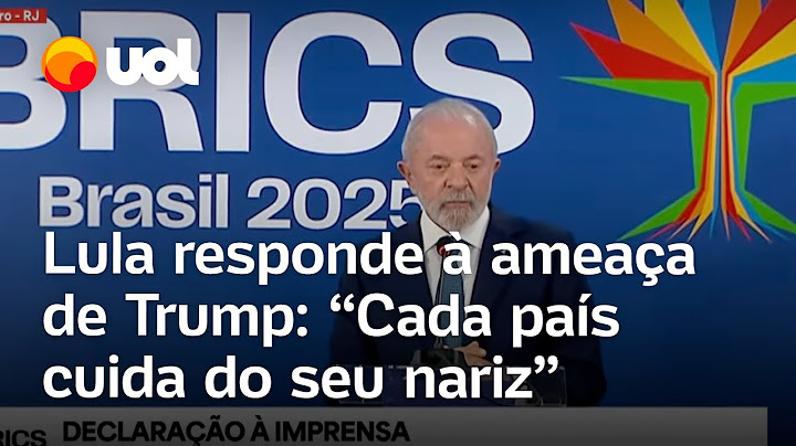 Lula responds to Trump's threat and talks about Bolsonaro: 'Give your opinion on your life and no...