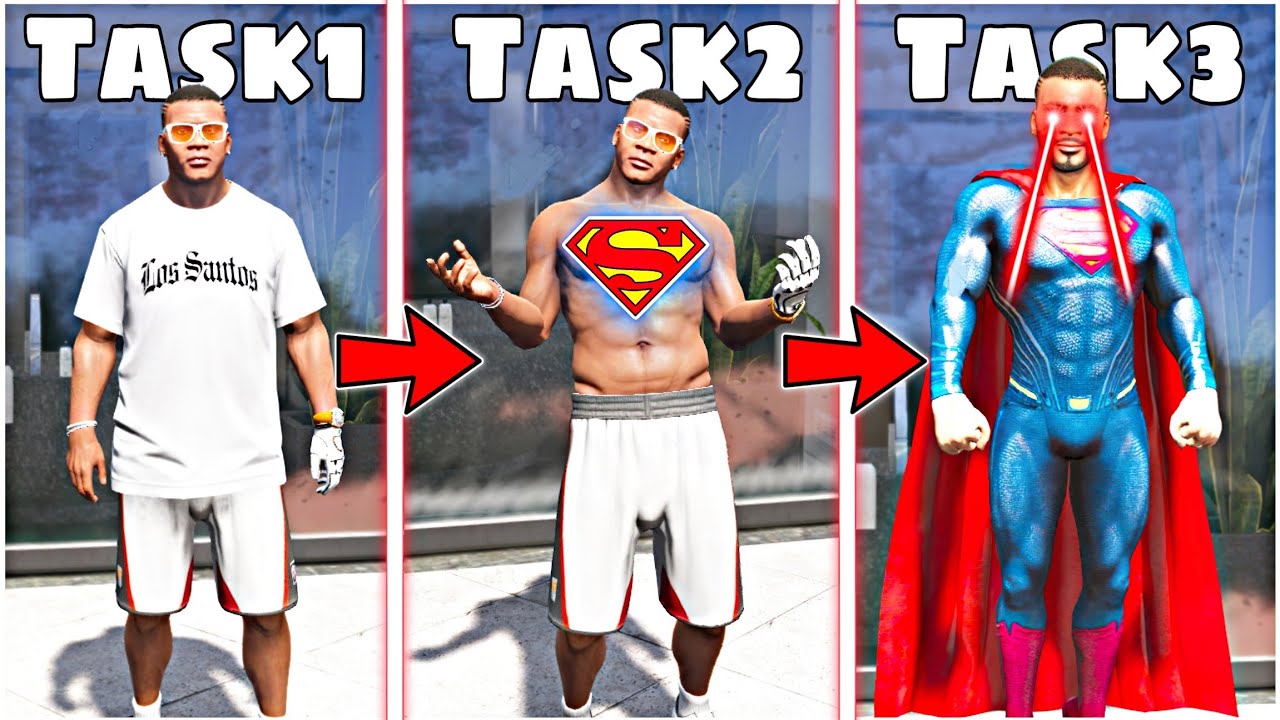 GTA 5 : Franklin Playing $1 To $10000000000 Superman Challenge In GTA 5 (GTA 5 mods)