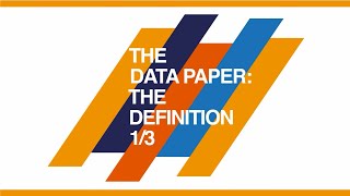 Data papers… and FAIR – The road to FAIR