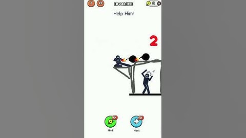 Drawing My Way to Victory: Save Stickman Challenge - Level - 101 #artandgaming #drawchallenge