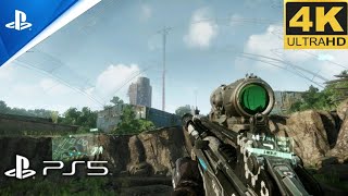 Crysis 3 Remastered l Ultra Graphics Gameplay l 4K 60FPS UHD (PS5)