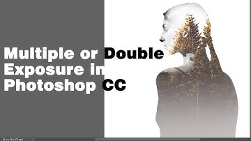 Multiple Exposure or Double Exposure using Photoshop CC in Hindi by Abhay Sawant