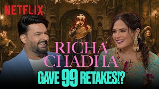 Richa Chadha shares the Story of her RETAKES in Heeramandi! 😱 #TheGreatIndianKapilShow