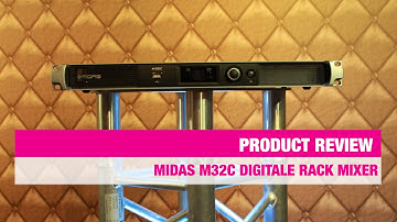 Review Midas M32C Digitale Rack Mixer | Bax Music