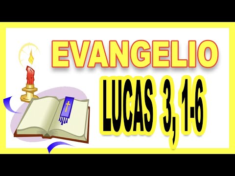 ✴️ EVANGELIO según SAN LUCAS 3, 1-6 📌 PADRE GUILLERMO SERRA  【 Preparen el CAMINO al SEÑOR 】