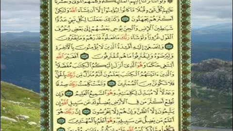 القران الكريم سورة الانعام من الاية 102 الى الاية 118