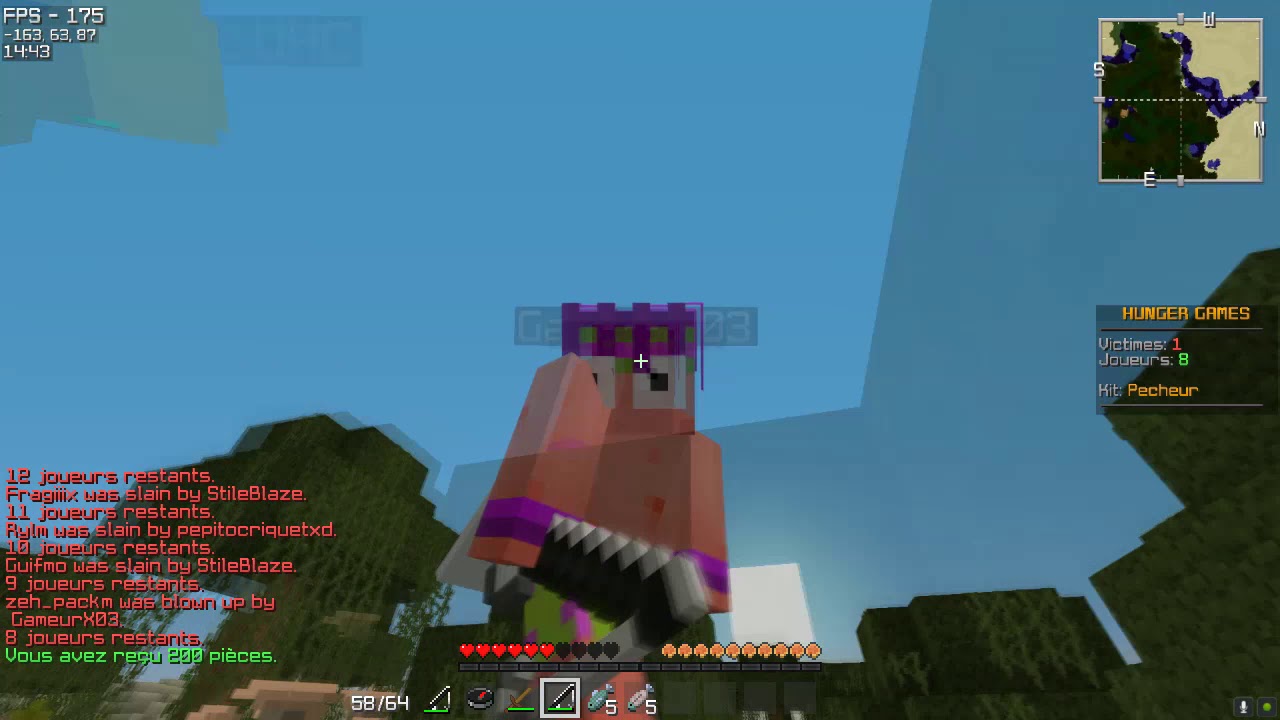 Minecraft - On se fait un Hunger Games de Gary520? (Nouvelle Chaine)