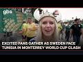 Excited Fans Gather in Monterrey Stadium for Sweden vs Tunisia Match| AC13