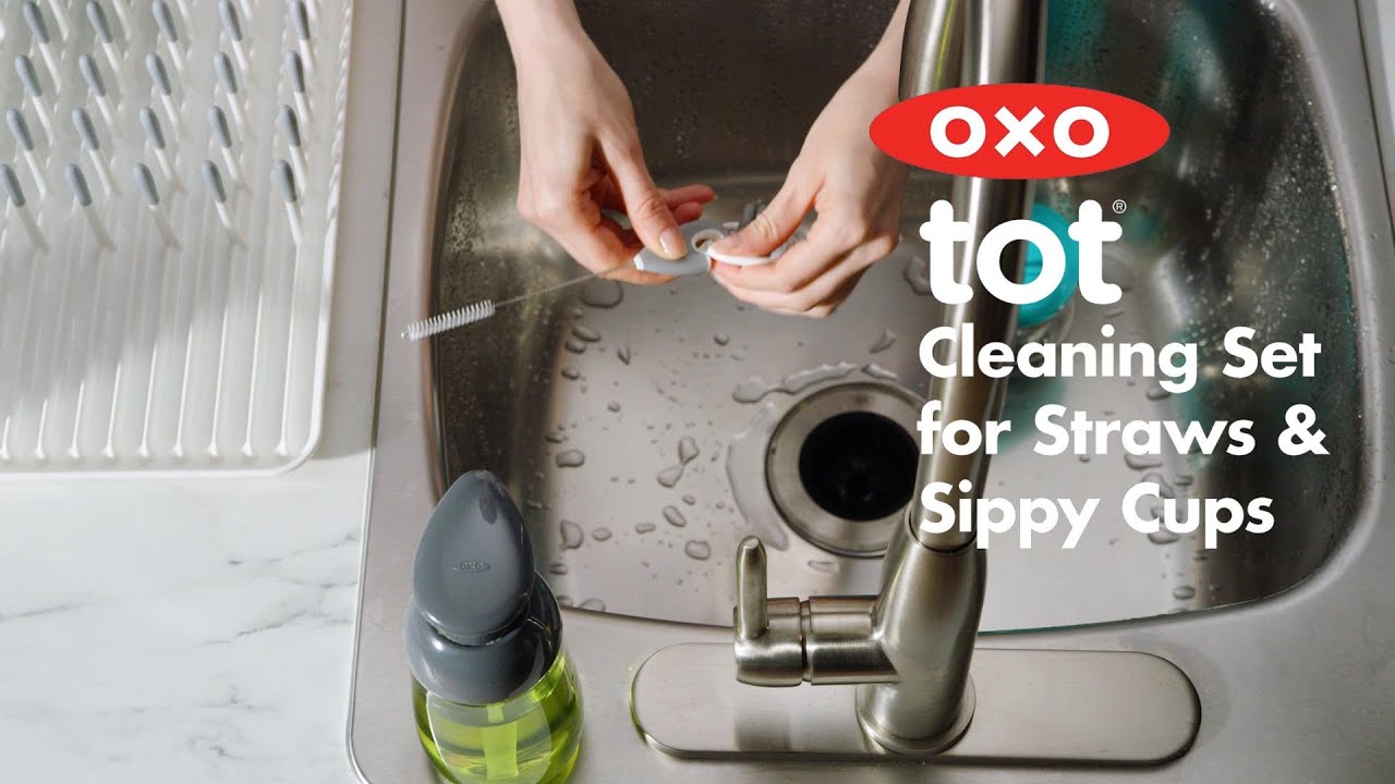 OXO TOT Cleaning Set for Straw And Sippy Cup