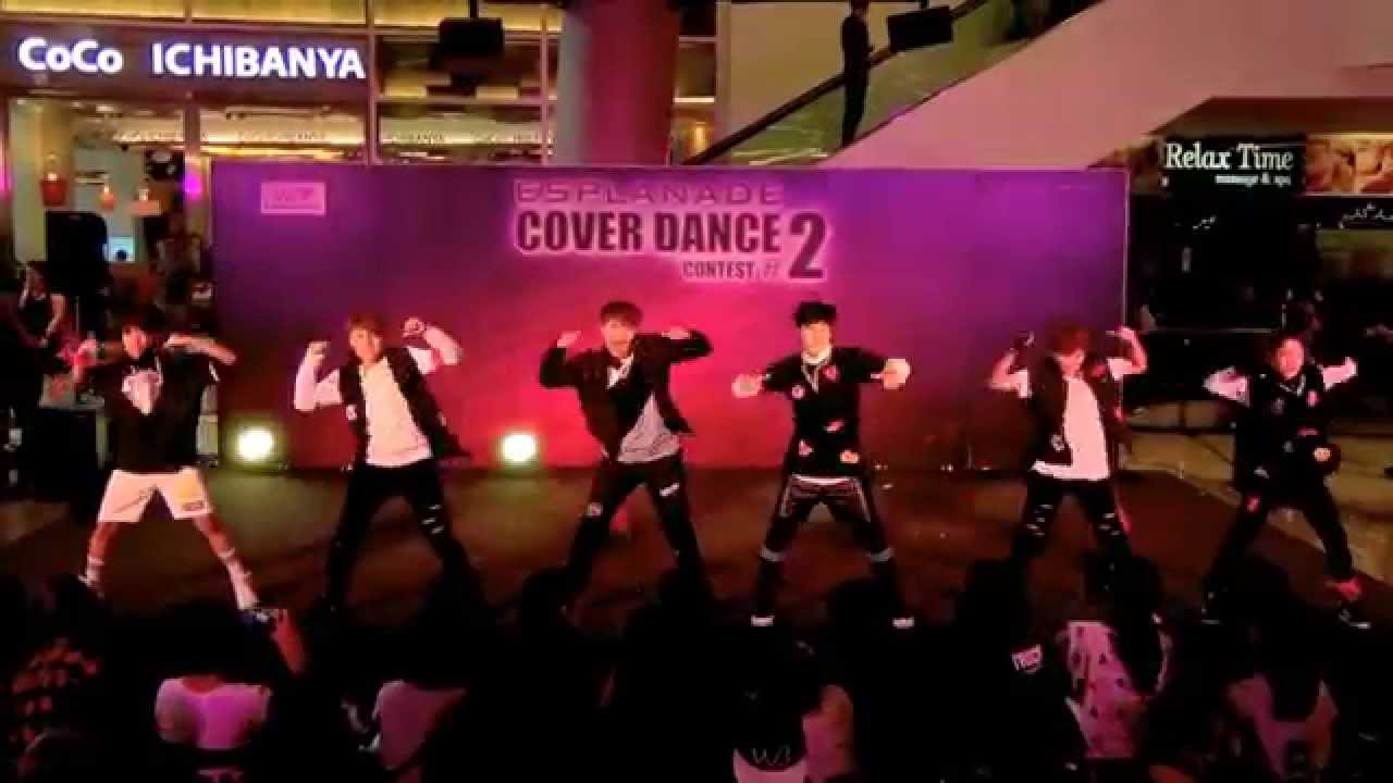 150405 ITEMx cover KPOP - Crazy + Rocking (TEENTOP) @Esplanade Cover Dance #2 (Audition)