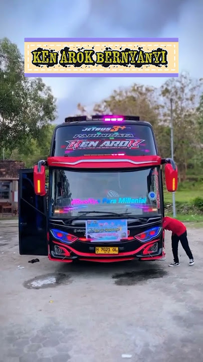 CANDU‼️BASURI KEN AROK 😍🤩 #kenarok #basuri #busmania #telolet #shorts