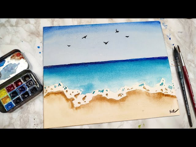 How To Paint Watercolor On Canvas – ZenARTSupplies