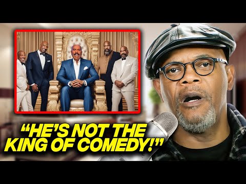 Samuel L. Jackson MOCKS Steve Harvey After Claim That He's The Best  Comedian - YouTube