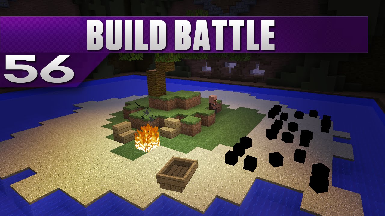 Minecraft: Build Battle  56  Deserted Island - YouTube