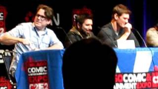 Chuck panel at C2E2. Profile
