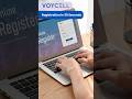 Registration in 30 Seconds | VOYCELL