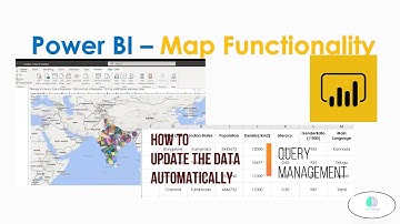 Power BI Tutorial for Beginners - How to Create and Use Maps in Power BI |chapter #powerbideveloper